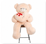 4 Ft. Cuddle Teddy Bear - Image 3