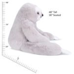 4 Ft. Cuddle Sloth - Image 5
