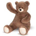 4 Ft. Cuddle Teddy Bear - Image 8